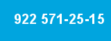 922 571-25-15 922 571-25-15